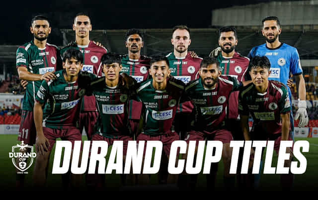 How many Durand Cup titles does Mohun Bagan have?