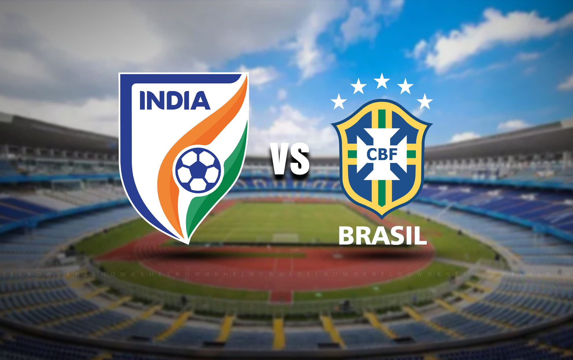Which city will host India vs Brazil FIFA International Friendly?