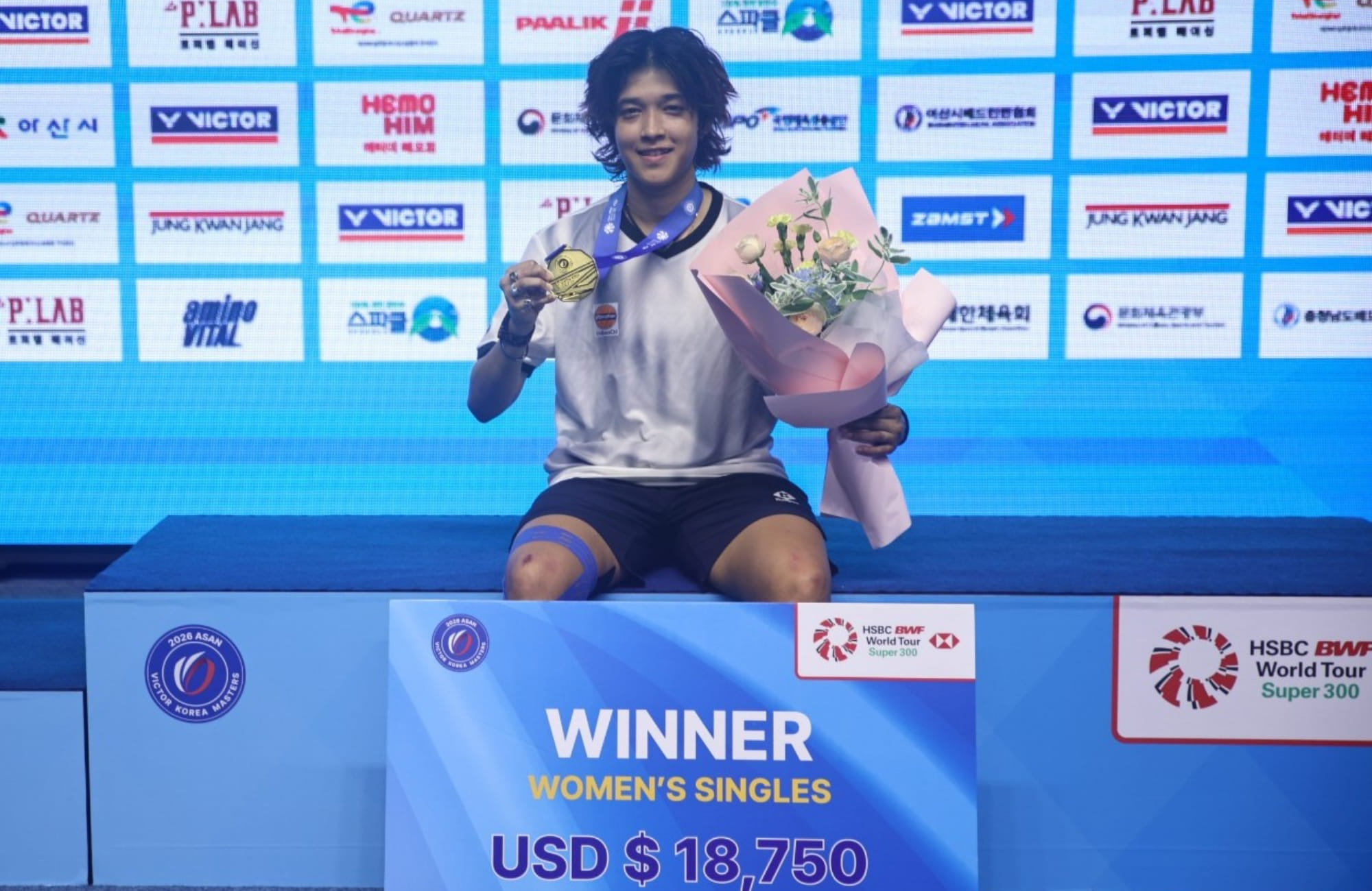 Ashmita Chaliha crowned women's singles champion at Korea Masters 2026