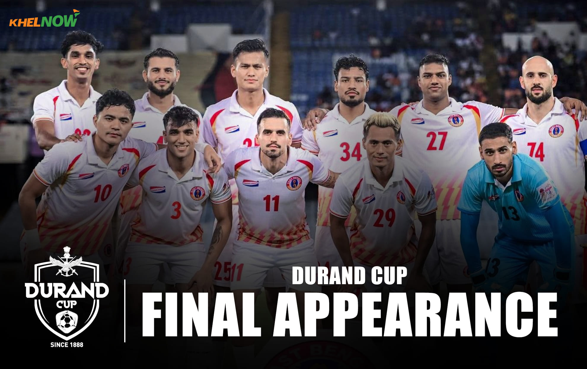 How many Durand Cup finals has East Bengal played?