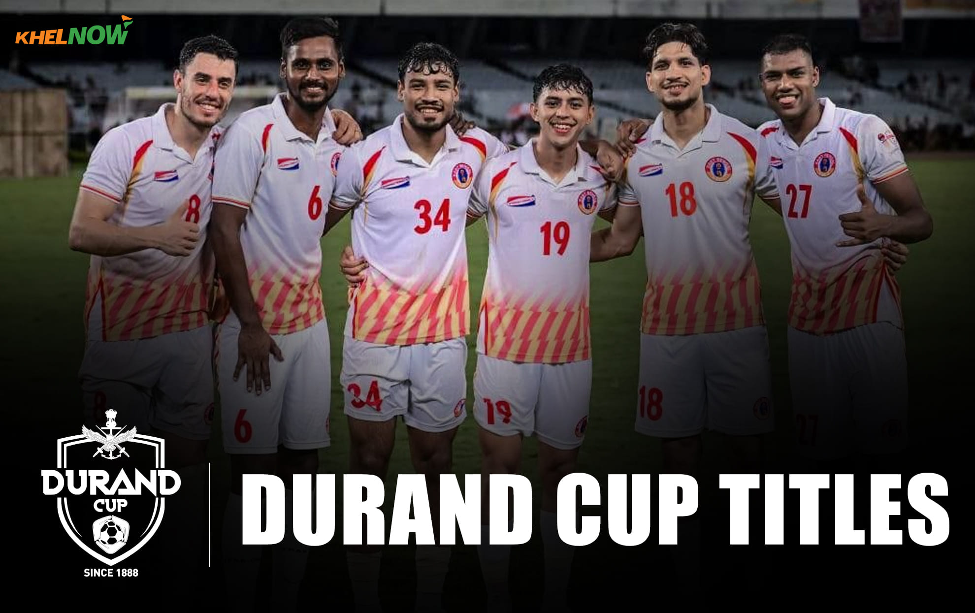 How many Durand Cup titles does East Bengal have?