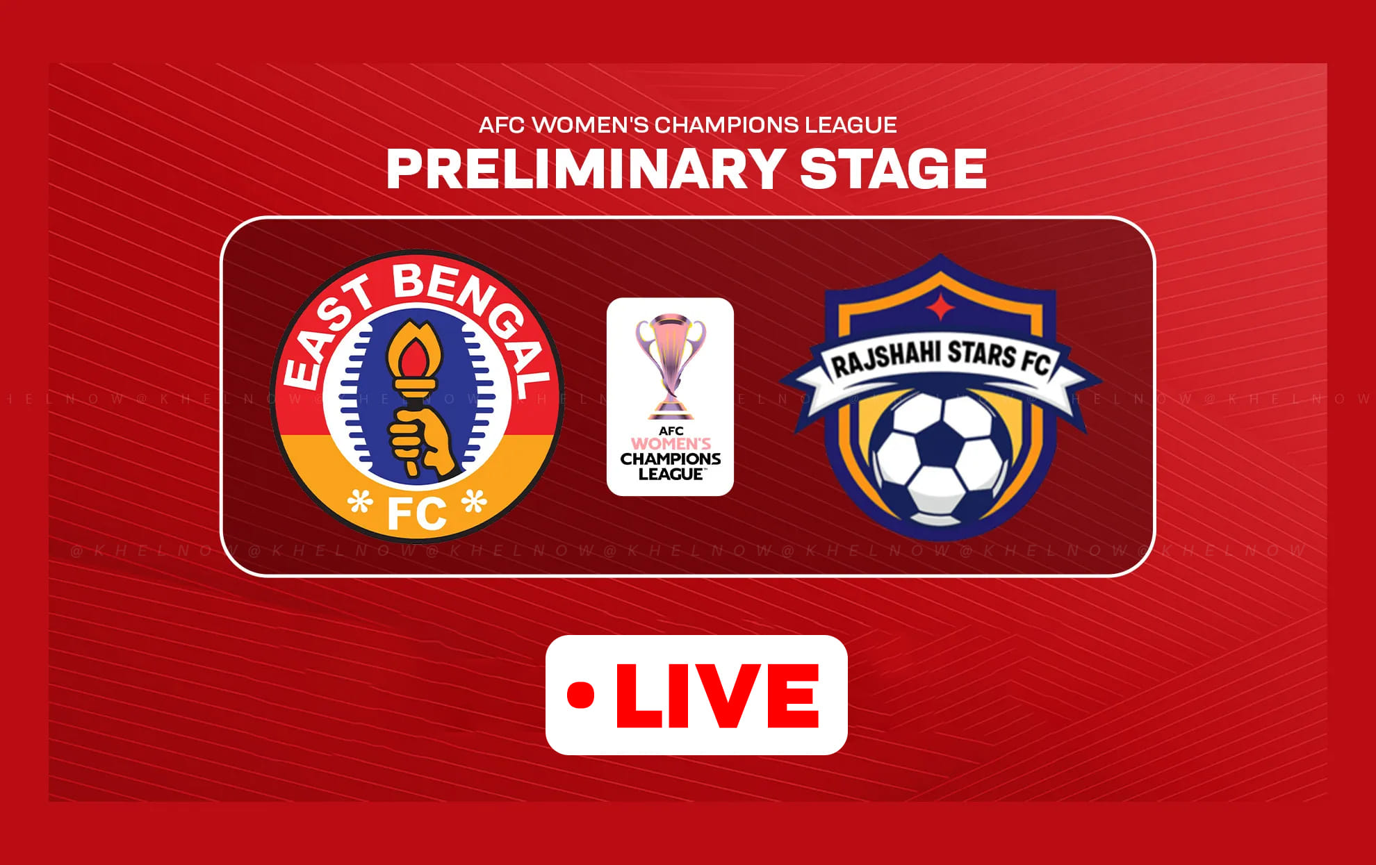 East Bengal FC vs Rajshahi Stars FC Live: Follow AFC Women's Champions League Preliminary Stage Live
