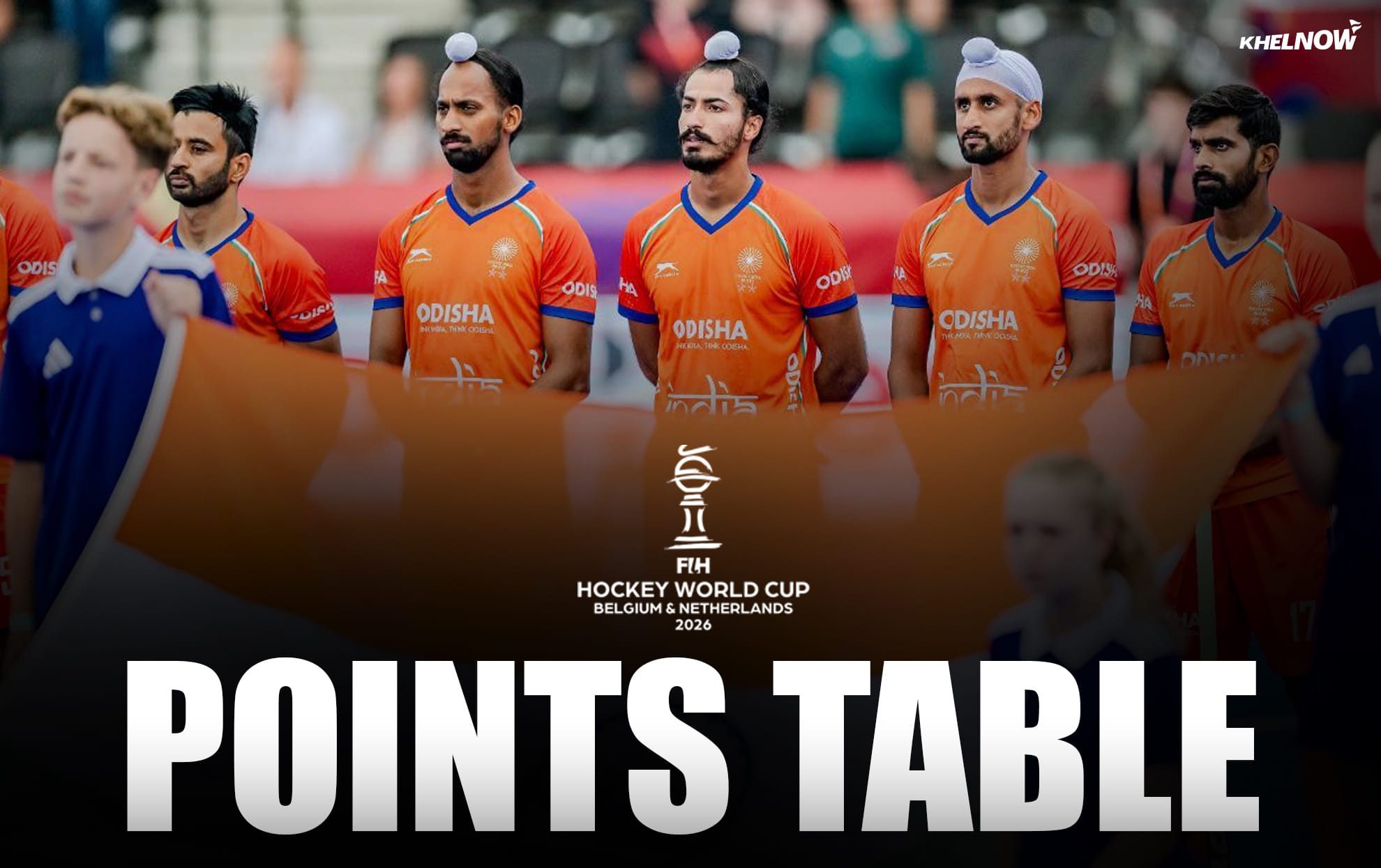 FIH Men's Hockey World Cup 2026 Points Table Stage 2