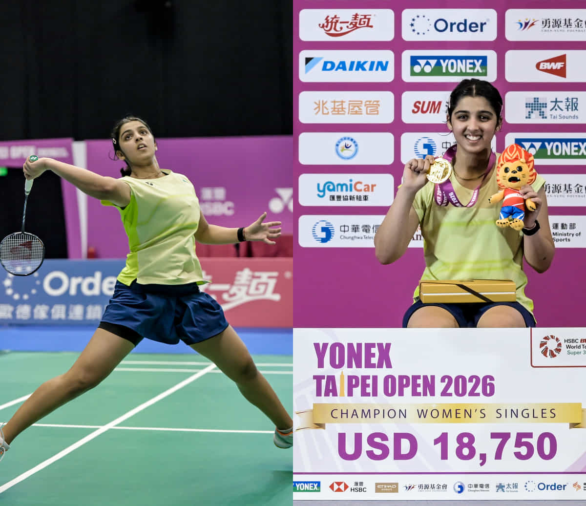 Tanvi Sharma Wins Maiden Super 300 Title at Taipei Open to Become Youngest Champion in Event's History
