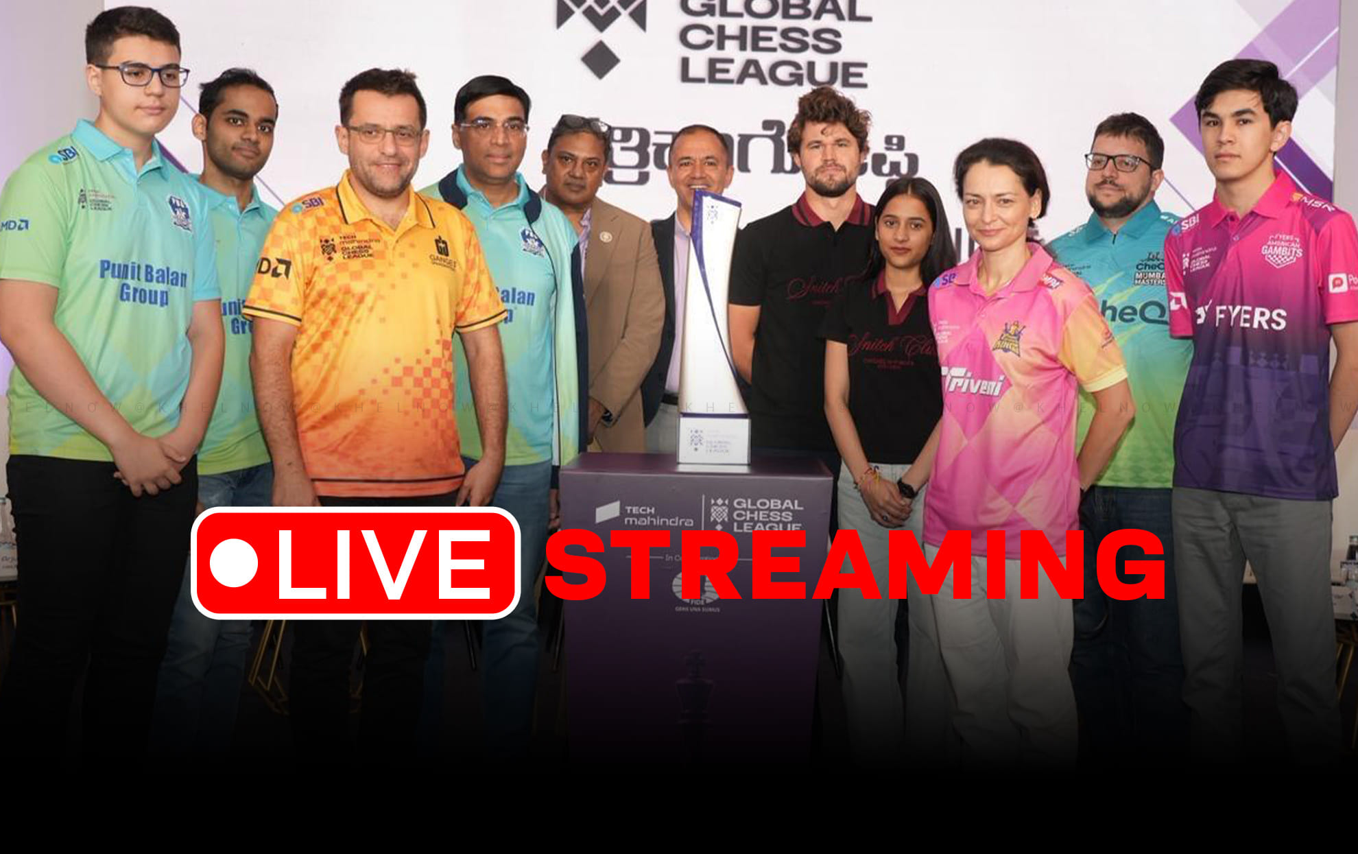 Global Chess League 2026 LIVE STREAMING
