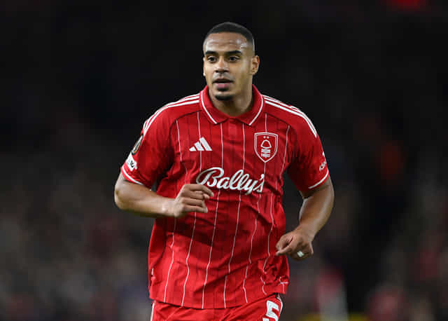 Murillo Nottingham Forest FC v Malmo FF - UEFA Europa League 2025/26 League Phase MD5