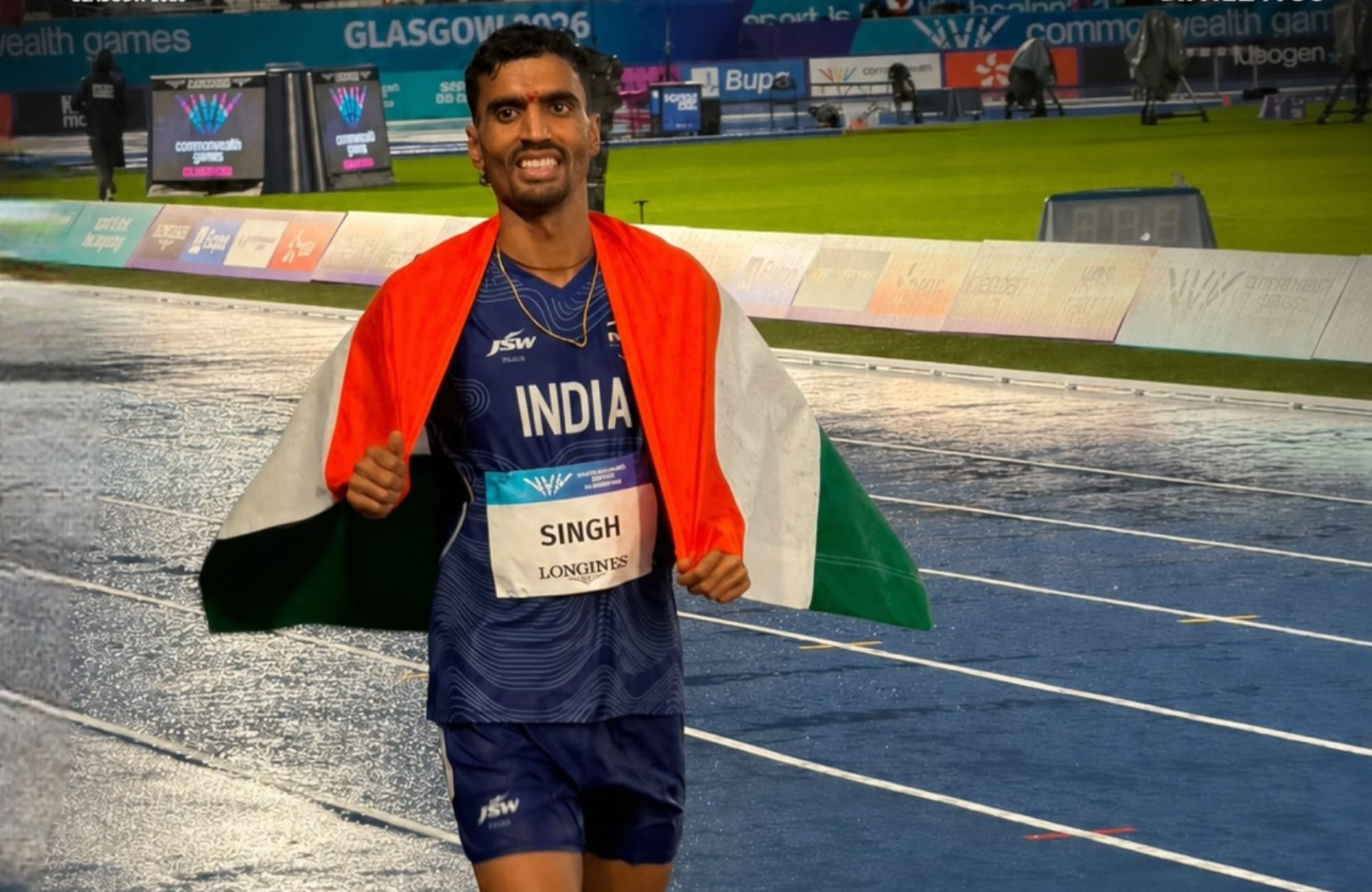 Gulveer Singh clinches historic distance double with 5,000m bronze at Commonwealth Games 2026