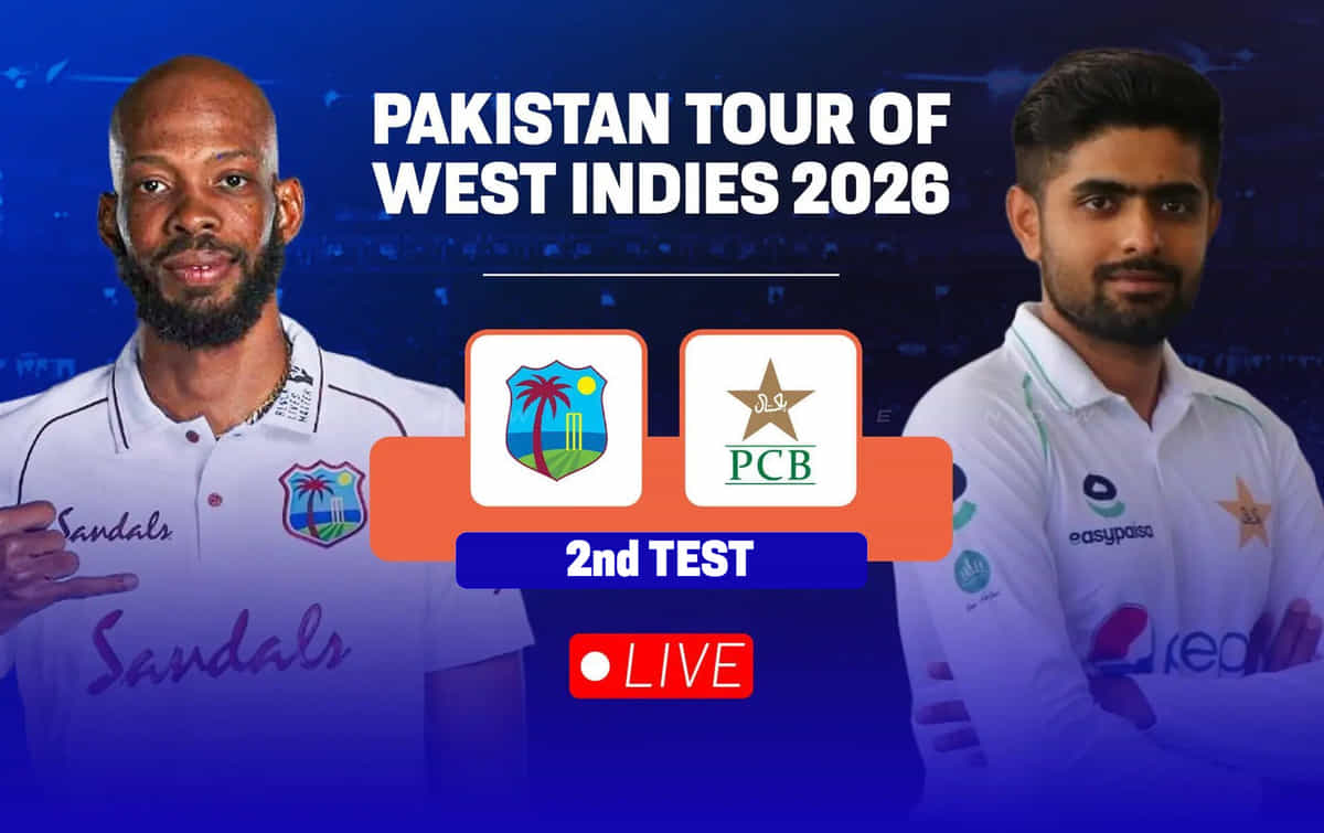 WI vs PAK Live streaming details, when & how to watch 2nd Test of Pakistan tour of West Indies 2026