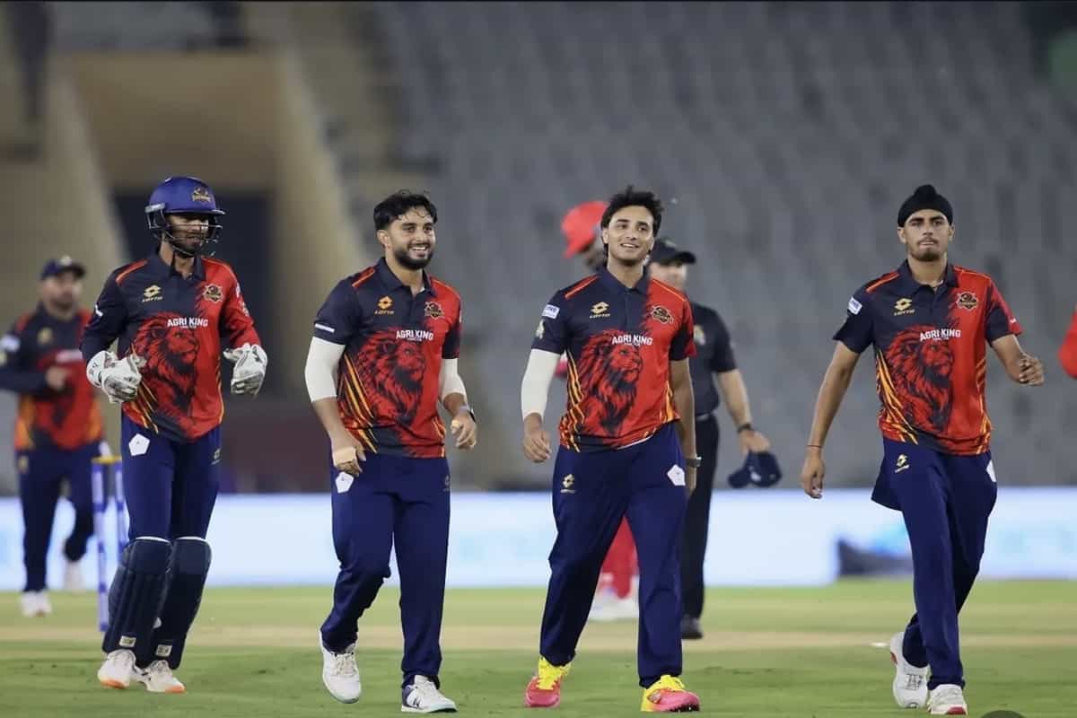 How did Abhishek Sharma perform on first match of Sher-e-punjab?