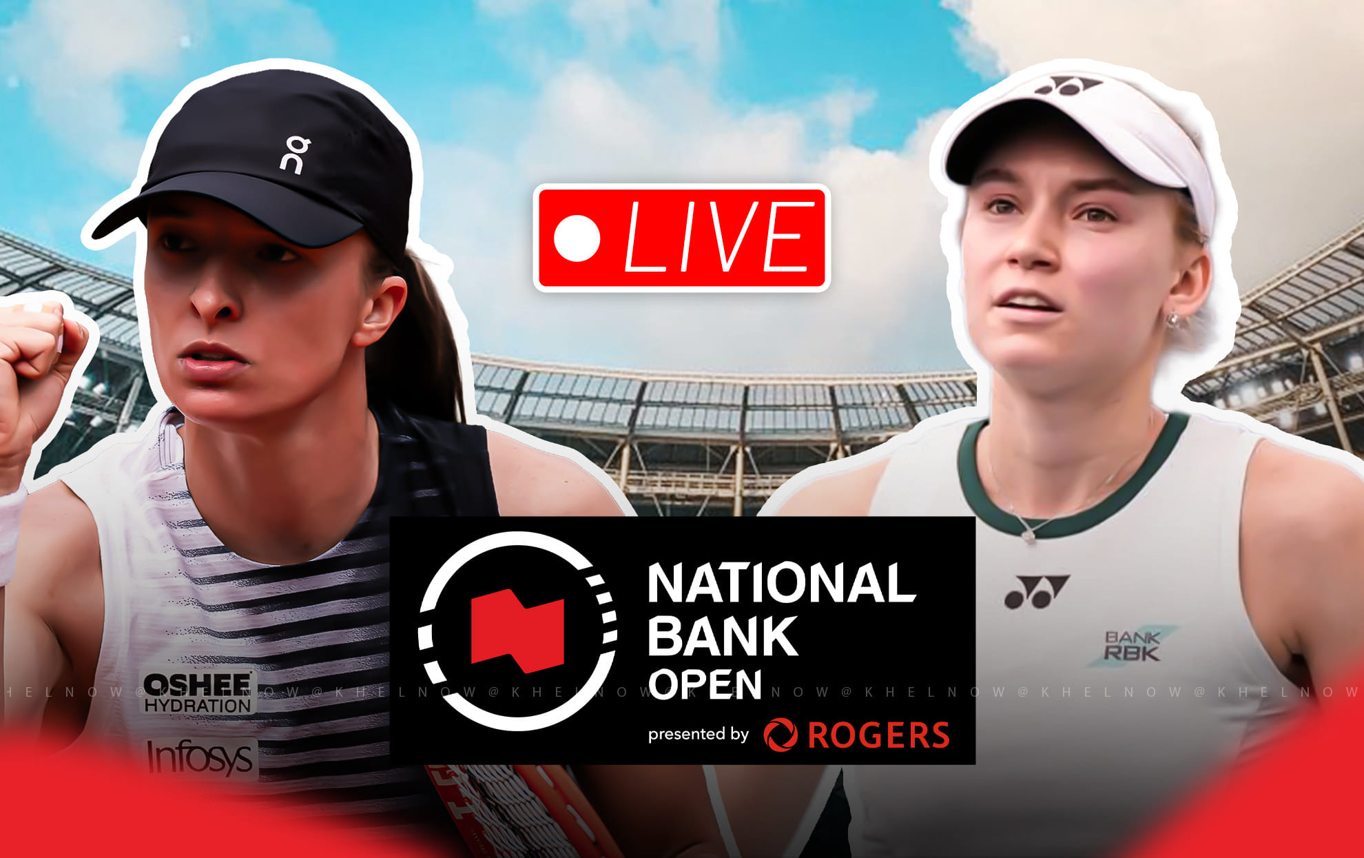 Iga Swiatek vs Elena Rybakina final live streaming, TV channel, where & how to watch: Canada Open 2026