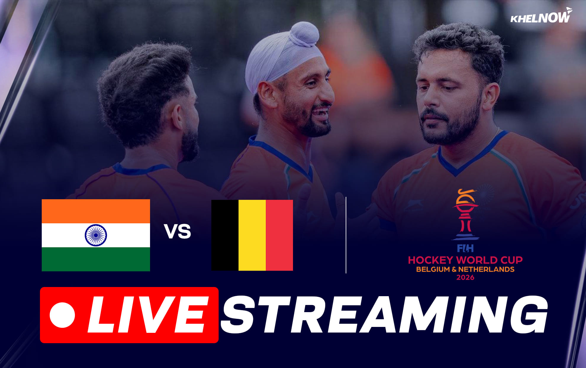 India vs Belgium live streaming, TV channel, where & how to watch FIH Men's Hockey World Cup 2026?