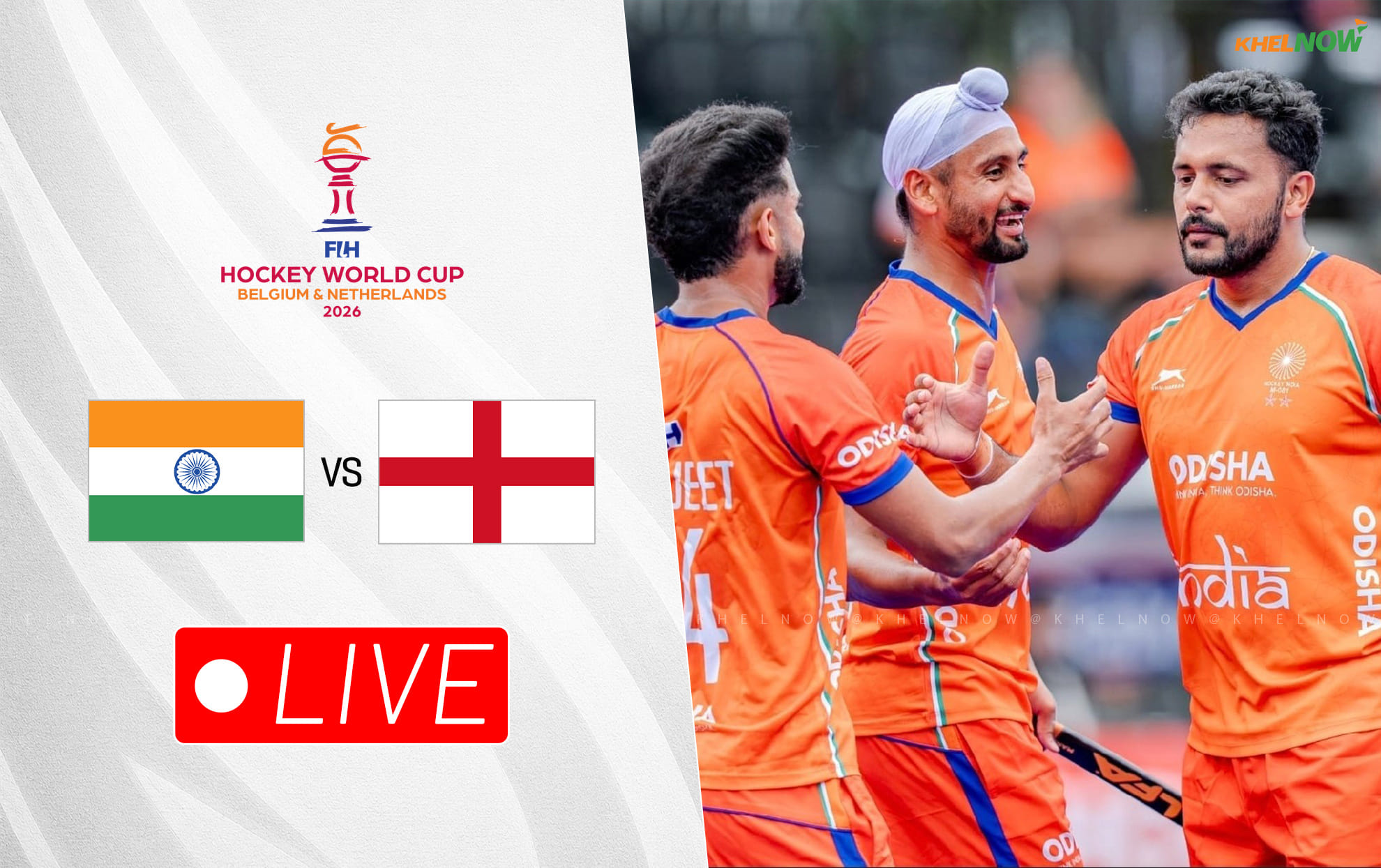 India vs England Live Updates, FIH Mens Hockey World Cup 2026 India vs England Live Updates, FIH Mens Hockey World Cup 2026