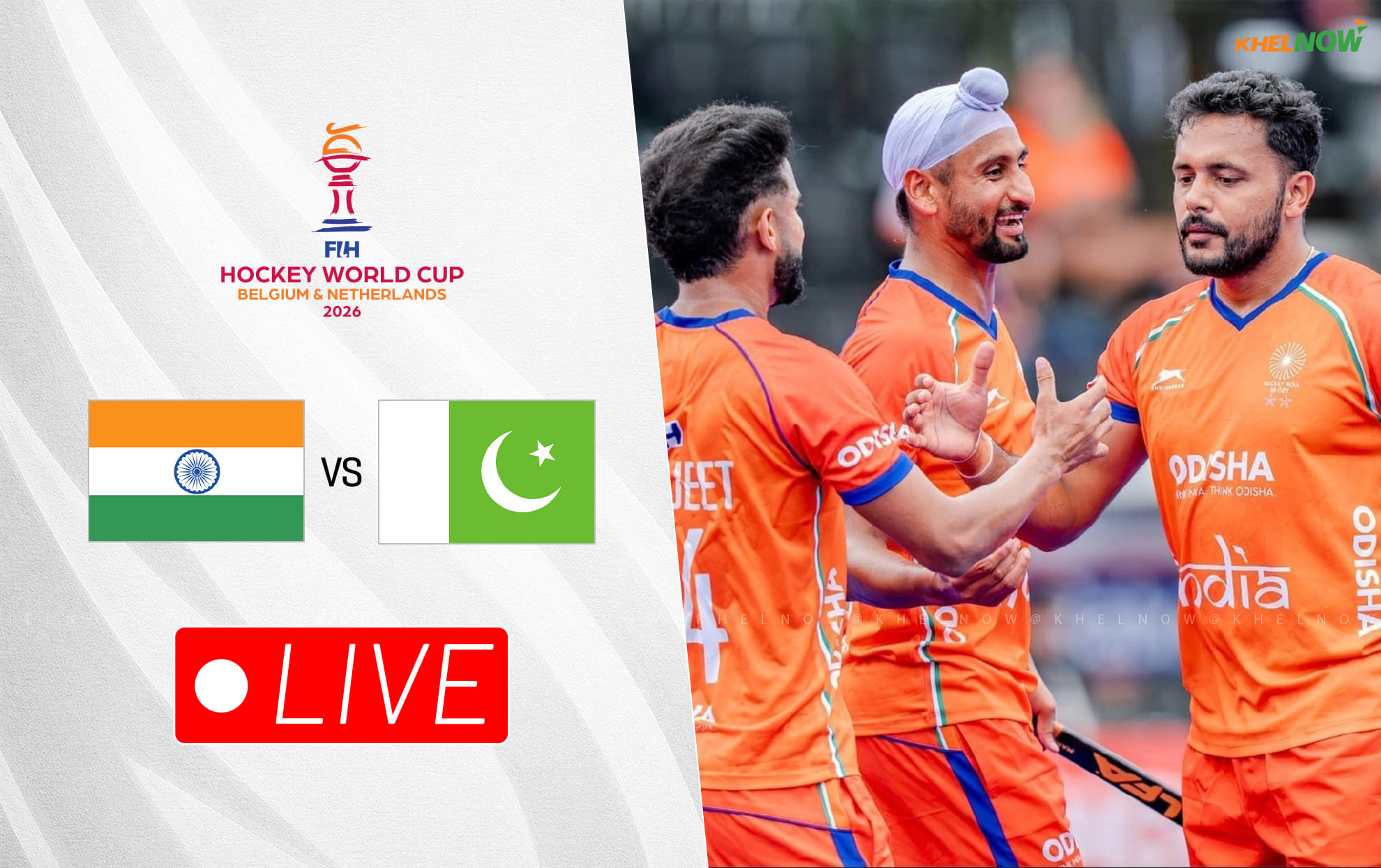 India vs Pakistan Live Updates, FIH Men's Hockey World Cup 2026