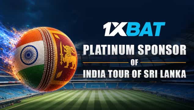 1xBat india's tour of sri lanka