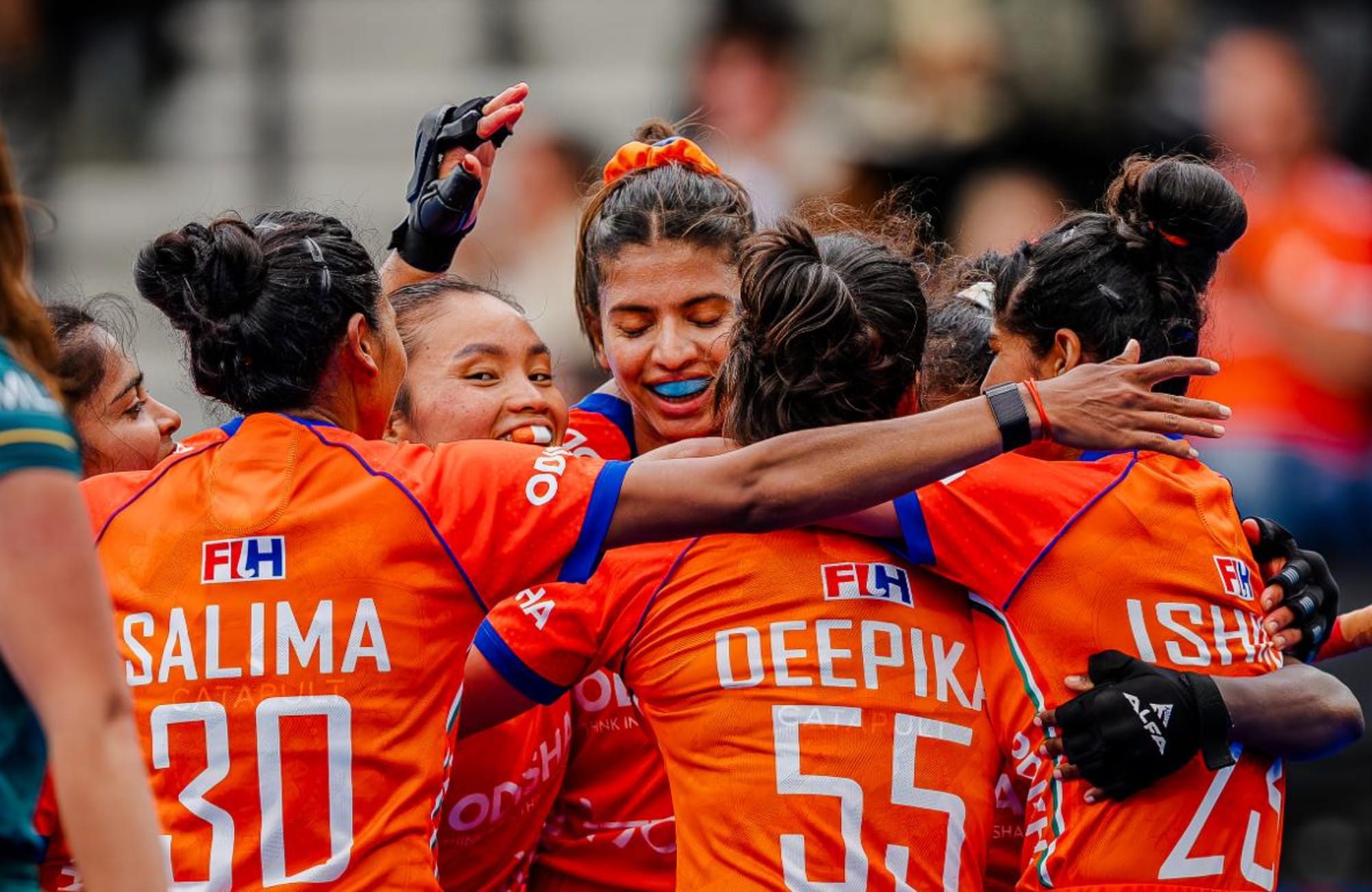 FIH Women's Hockey World Cup 2026: India crush South Africa to go top of Pool D