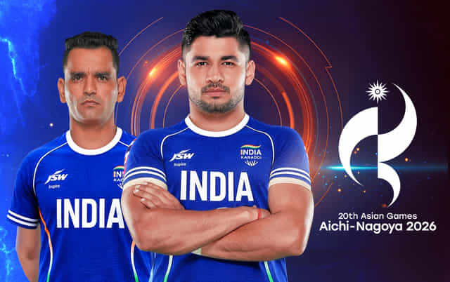Why were Naveen Kumar & Surjeet Singh not selected in Indian men's kabaddi team for Asian Games 2026?