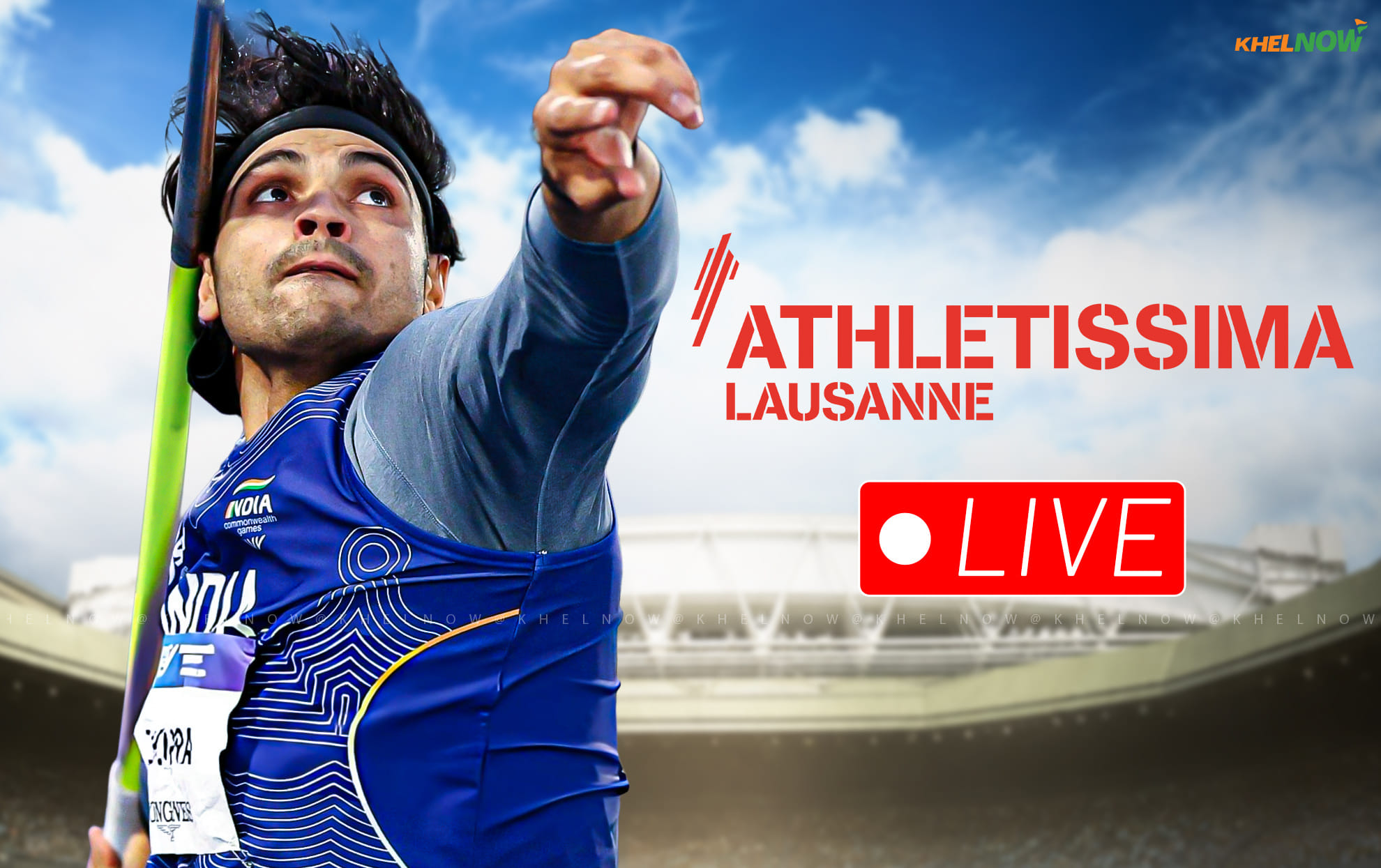 Neeraj Chopra at Lausanne Diamond League 2026 Live Updates