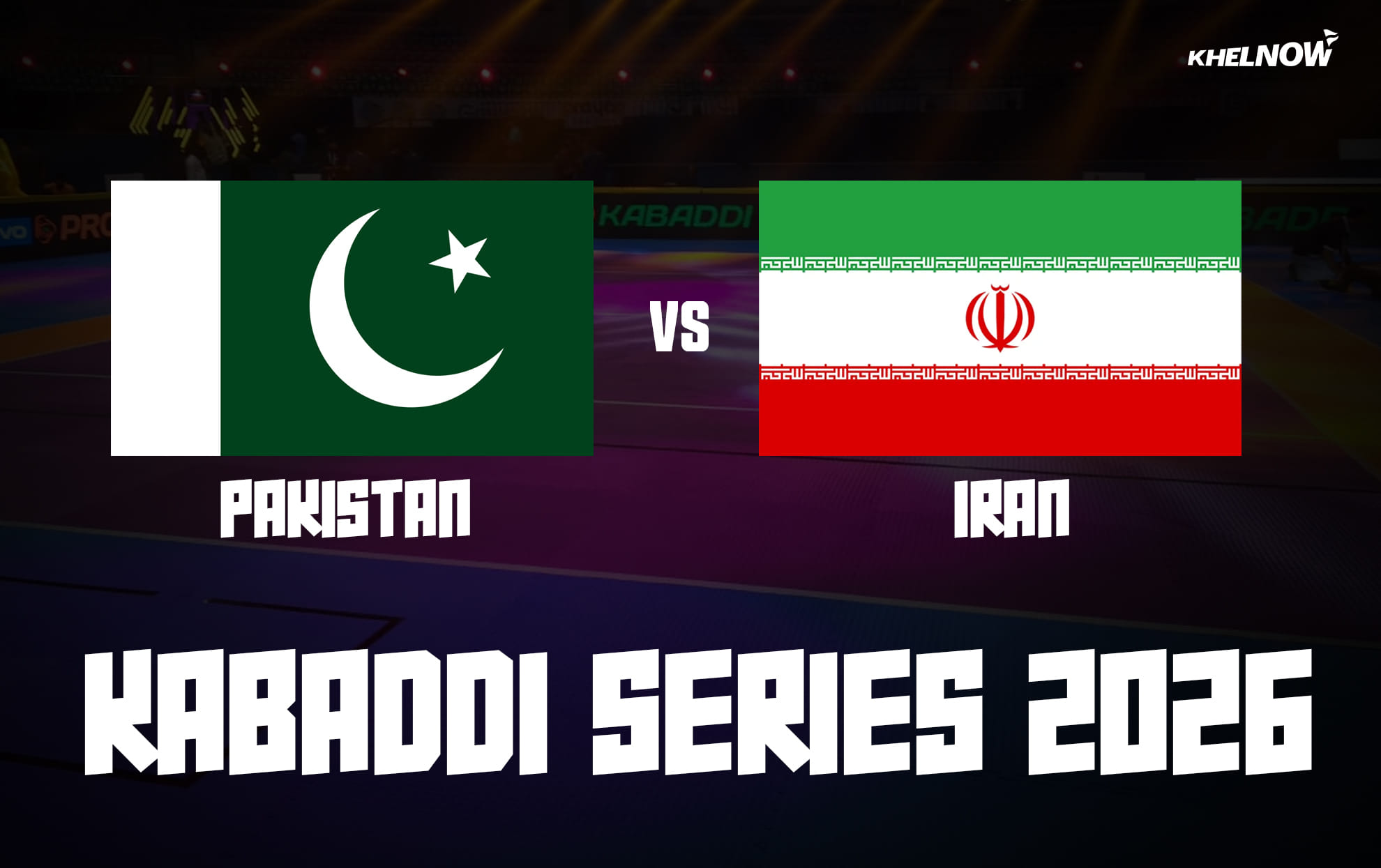 Pakistan vs Iran Kabaddi Series 2026: Full schedule, dates, timings, venue & live streaming details