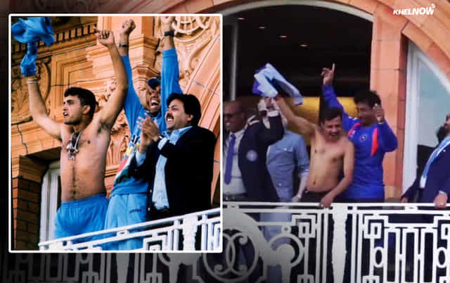 WATCH: Sourav Ganguly's iconic Lord's balcony celebration revived by Indian mixed disability team