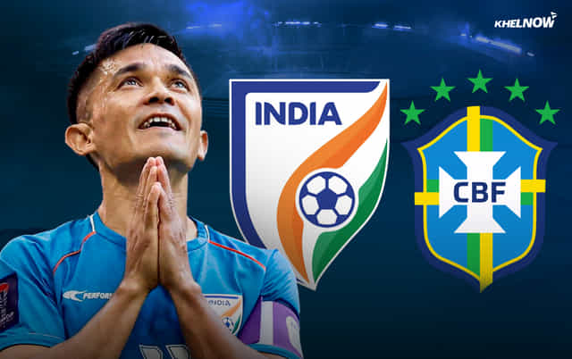 Sunil Chhetri admits feeling 'a little jealous' ahead of India vs Brazil clash
