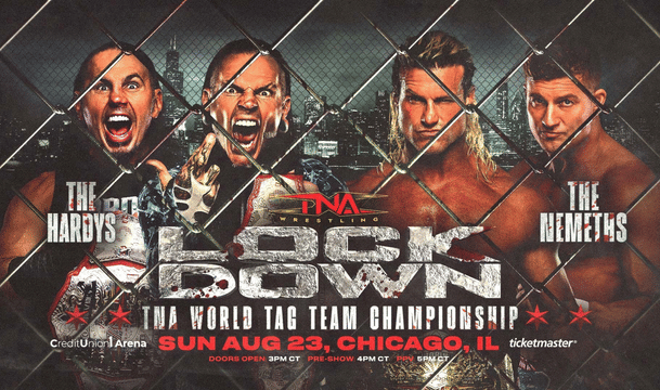TNA Lockdown 2026 The Hardys vs The Nemeths