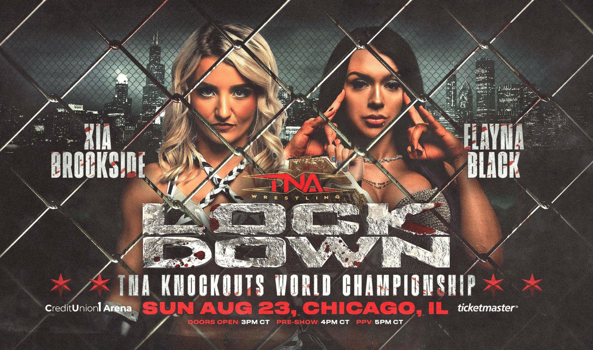 TNA Lockdown 2026 Xia Brookside vs Elayna Black