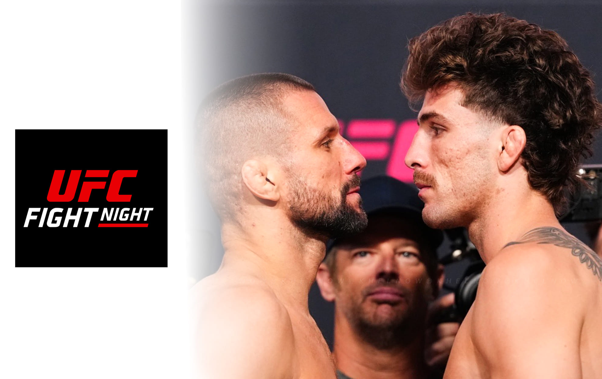 UFC Fight Night Mateusz Gamrot and Quillan Salkilld