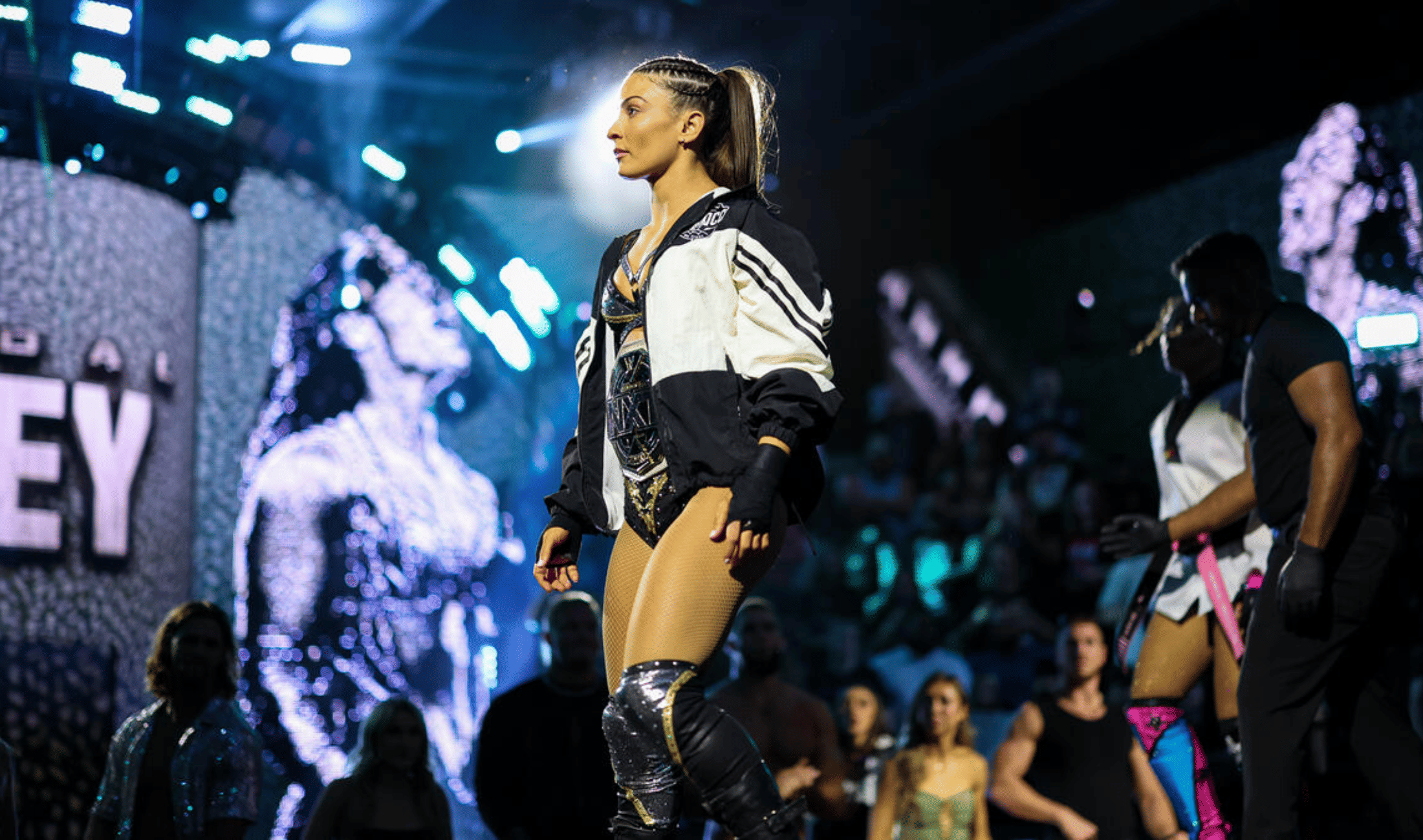 Is Kendal Grey injured after title defense against Lola Vice on WWE NXT (August 4, 2026)?