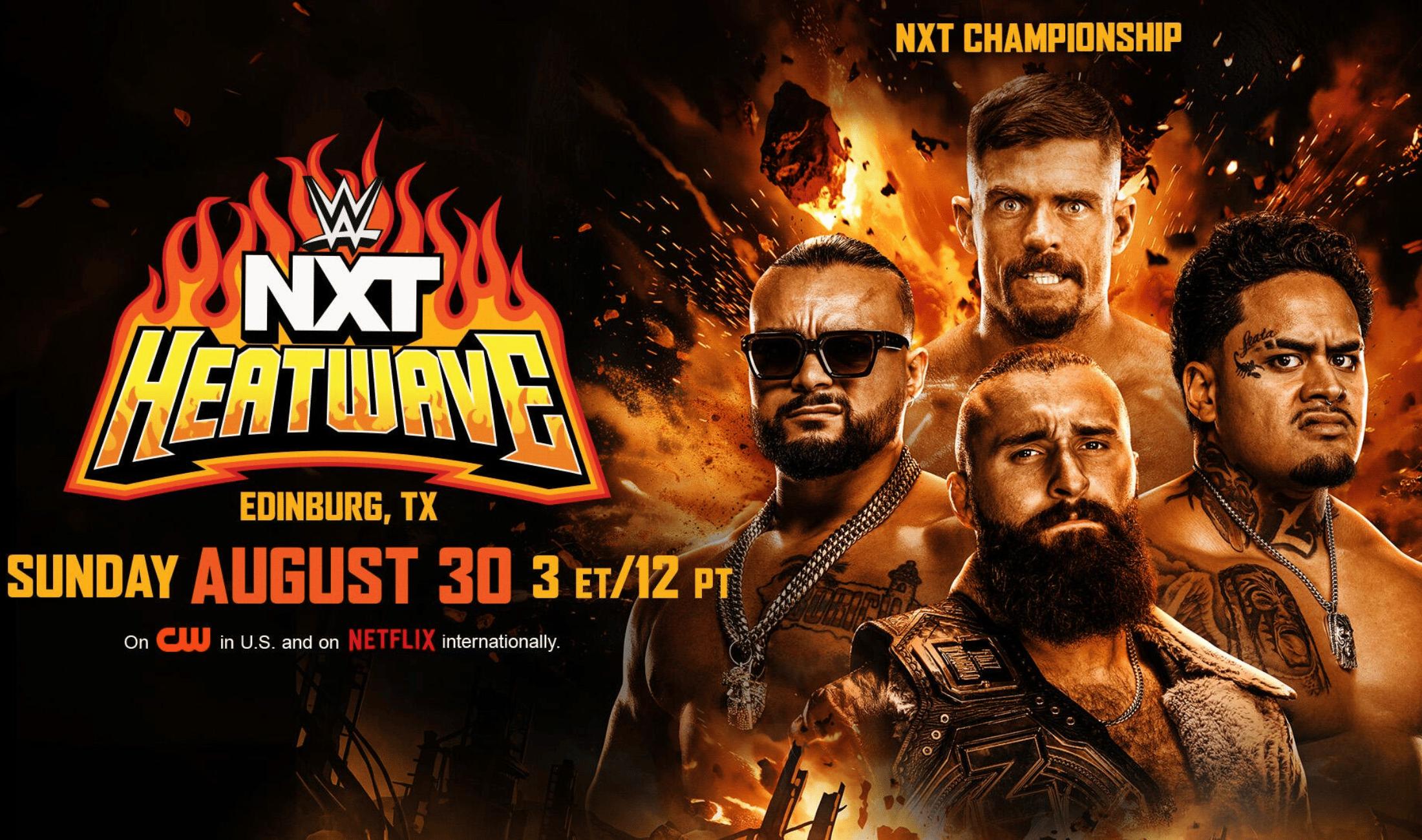 WWE NXT Heatwave 2026 - Preview, start time & where to watch