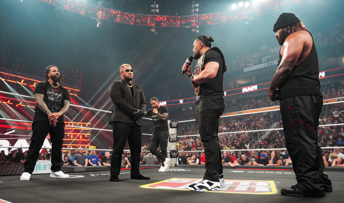 WWE Raw August 17, 26 Roman Reigns, The Bloodline & Solo Sikoa