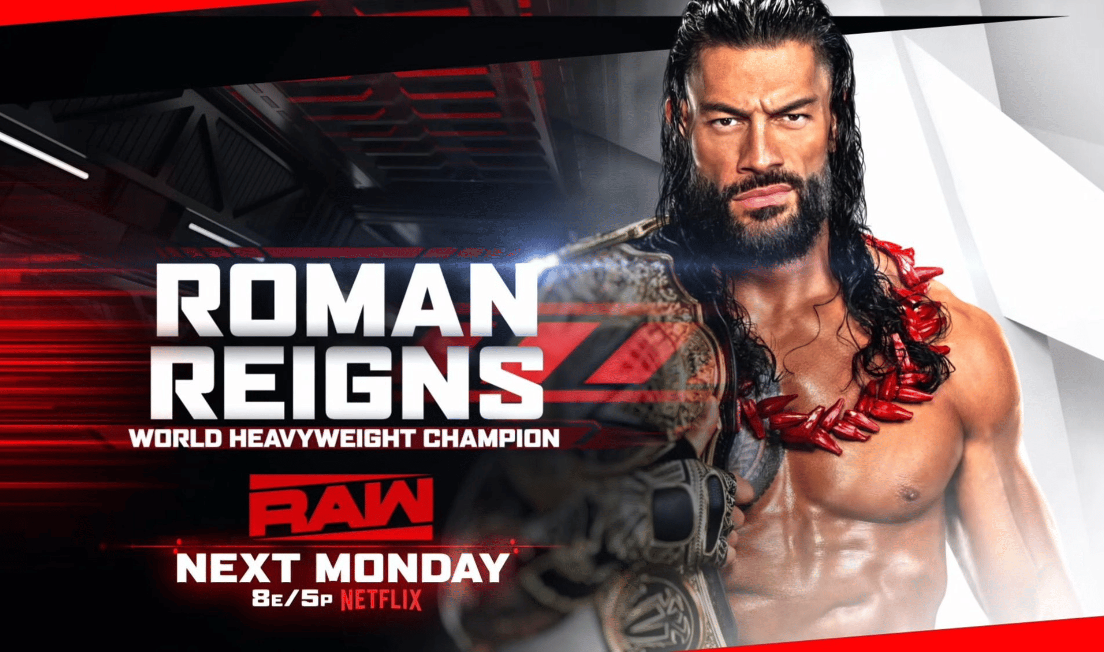WWE Raw August 17, 26 Roman Reigns