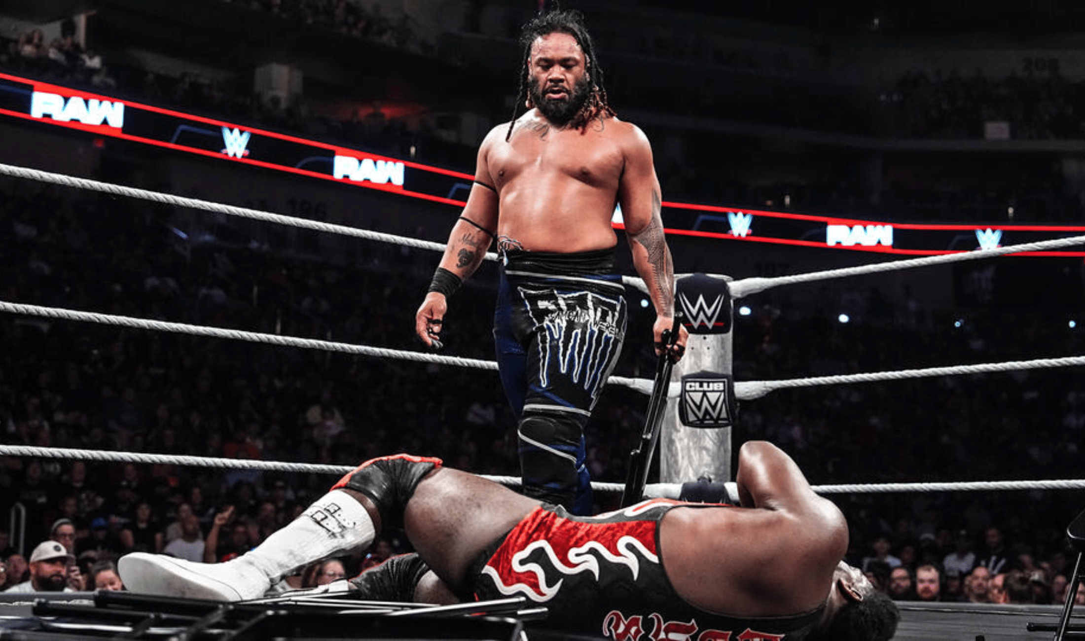 WWE Raw August 3, 36 Jacob Fatu & Royce Keys