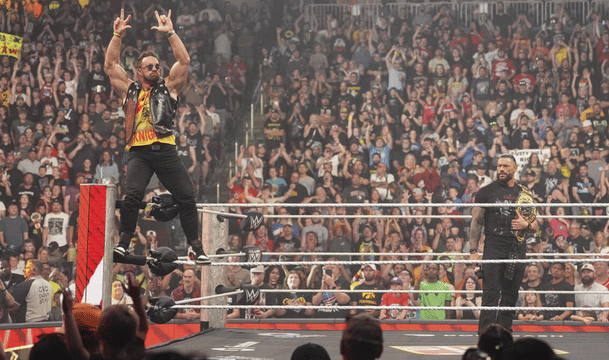 WWE Raw August 3,26 LA Knight & Roman Reigns WWE Money in the Bank 2026