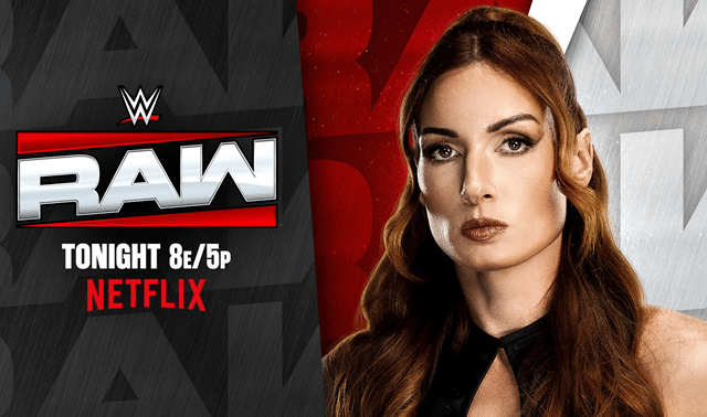 WWE Raw poster Becky Lynch