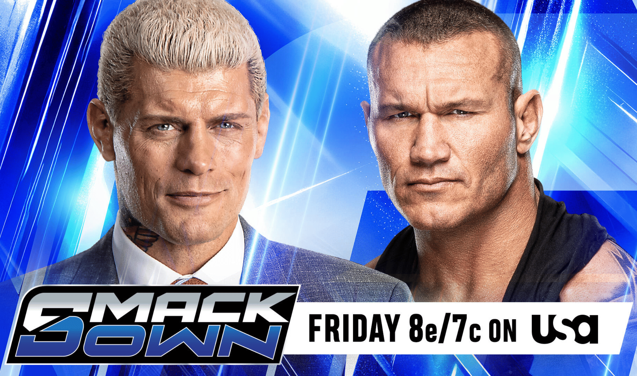 WWE SmackDown August 14, 2026 poster Cody Rhodes & Randy Orton