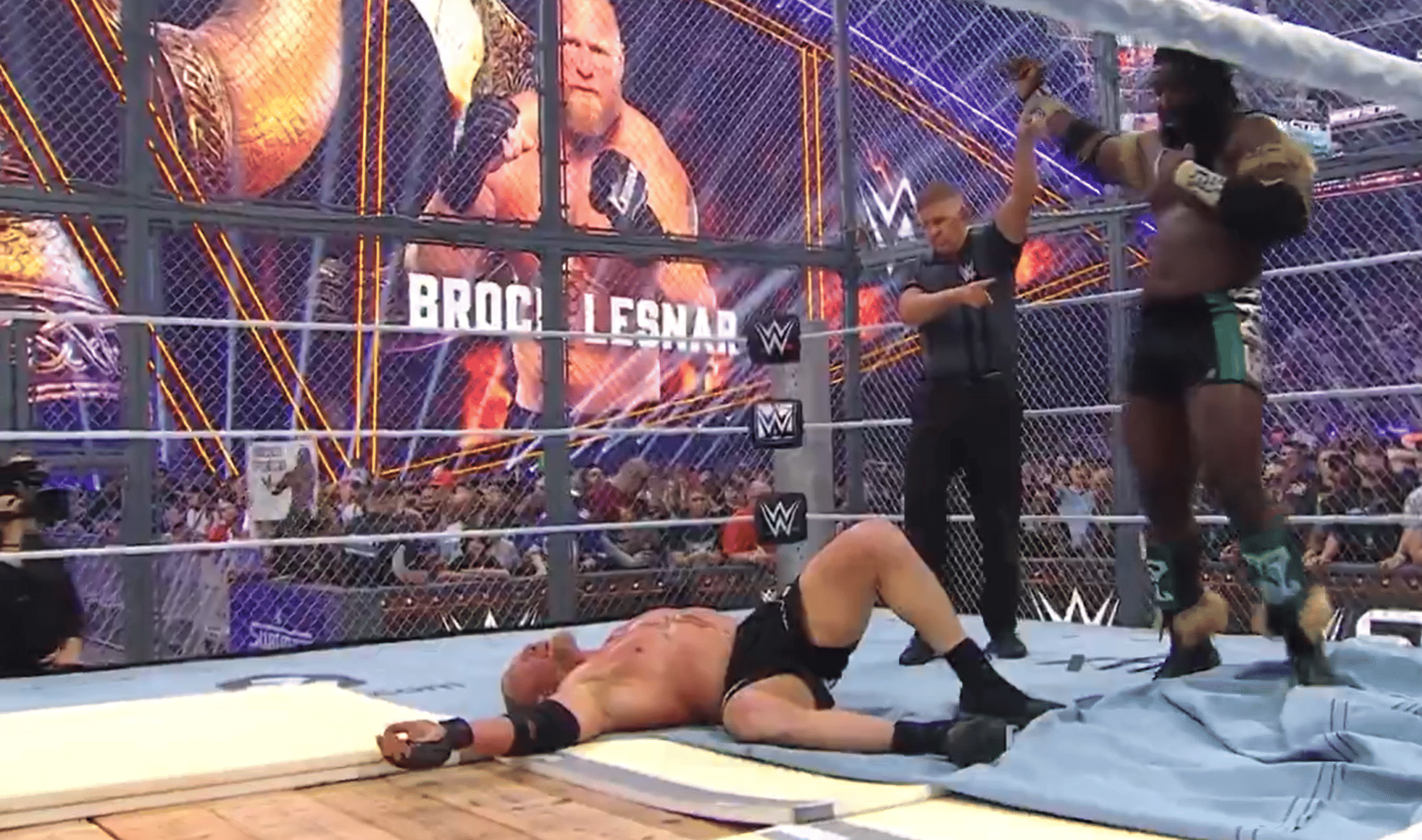 WWE SummerSlam 2026 Results: Oba Femi survives brutal Hell in a Cell war to defeat Brock Lesnar WWE SummerSlam 2026 Results: Oba Femi survives brutal Hell in a Cell war to defeat Brock Lesnar