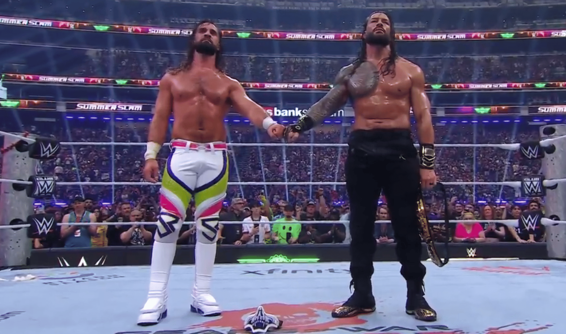 WWE SummerSlam 2026 Results: Roman Reigns pins Seth Rollins to retain World title; pays homage to Dean Ambrose (Jon Moxley)