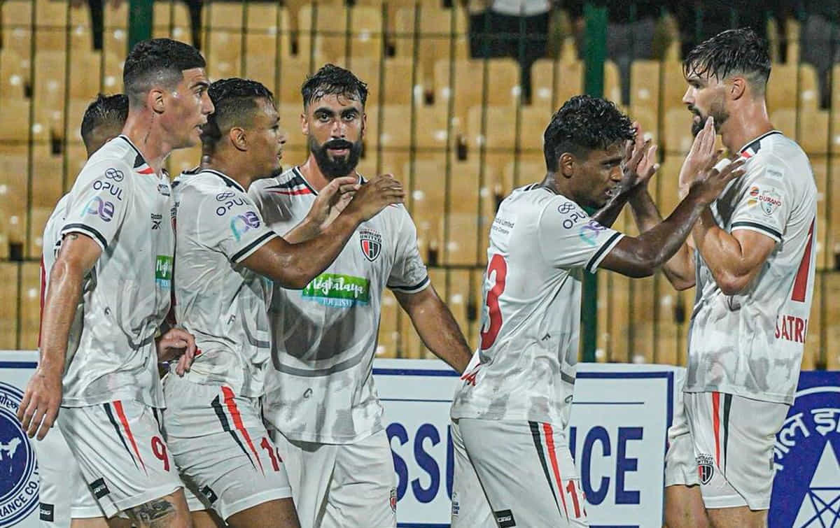 NorthEast United FC complete stunning comeback against Shillong Lajong FC to seal the Durand Cup semi-final ticket