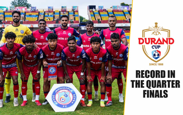 Jamshedpur FC's record in the Durand Cup quarter finals over years