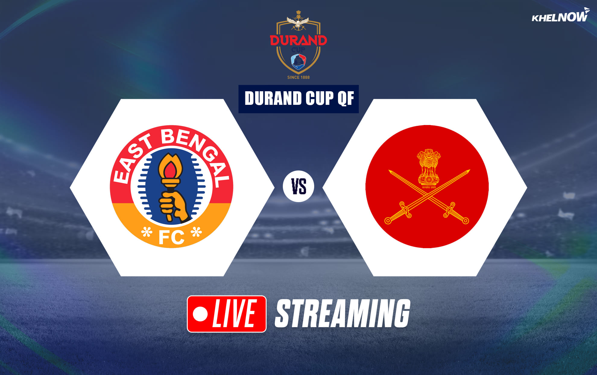 East Bengal FC vs Indian Army FT Live Streaming - When & where to watch live in Durand Cup 2026?