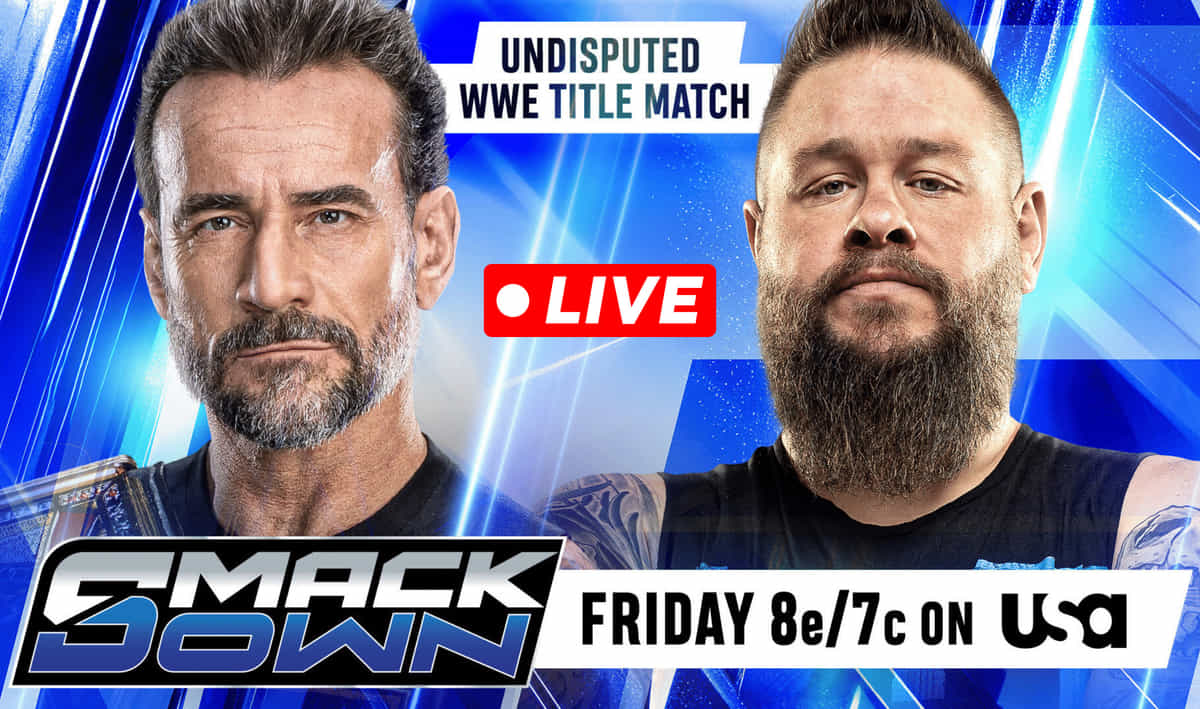 WWE SmackDown LIVE - CM Punk vs Kevin Owens; Cody Rhodes & Randy Orton to appear & more (August 21, 2026)