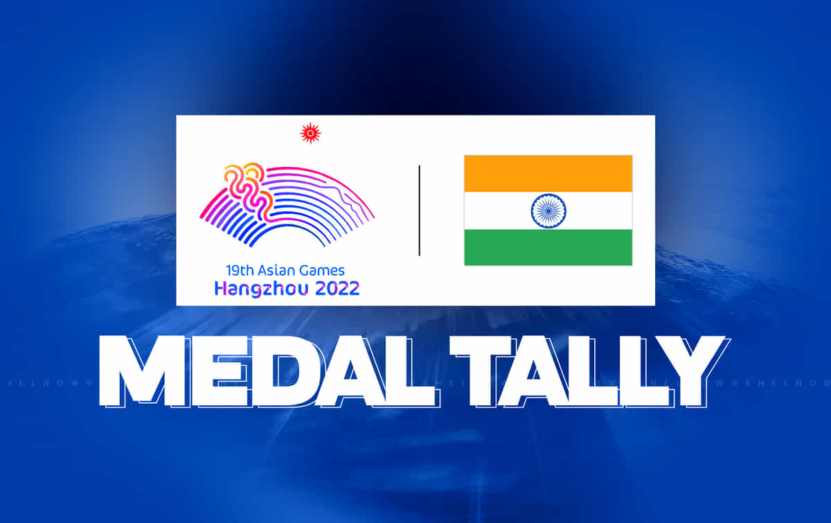 Where did India finish in the medal tally at Asian Games 2022?