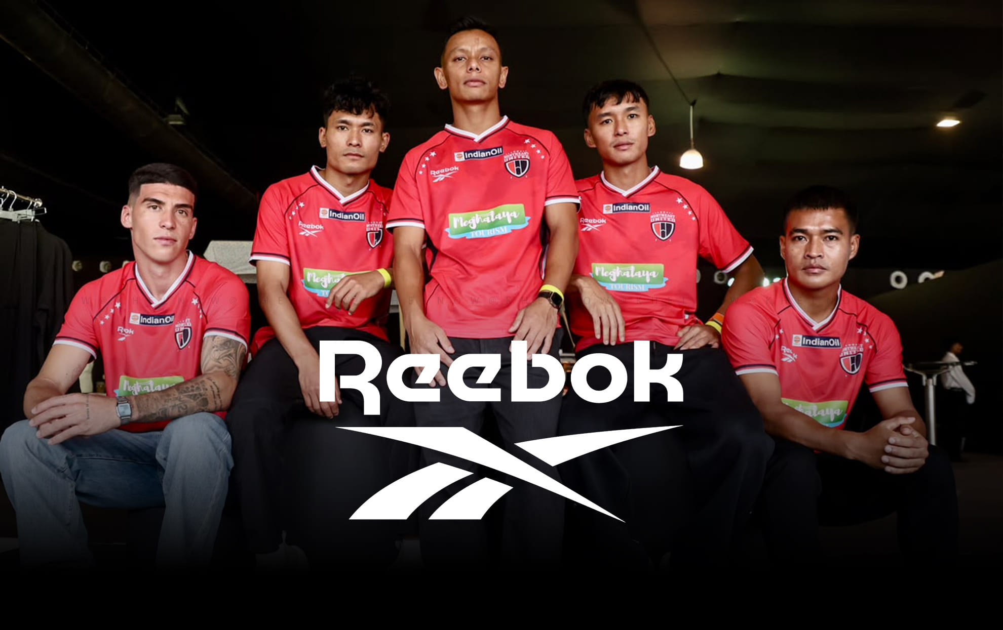 NorthEast United unveil 2026-27 jersey with Reebok in Mumbai NorthEast United unveil 2026-27 jersey with Reebok in Mumbai
