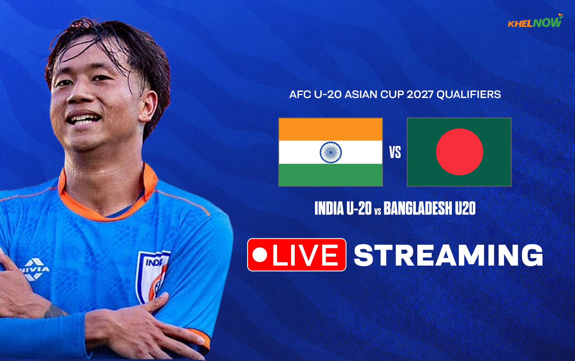 India U20 vs Bangladesh U20 live streaming: When & how to watch AFC U20 Asian Cup qualifier in India?