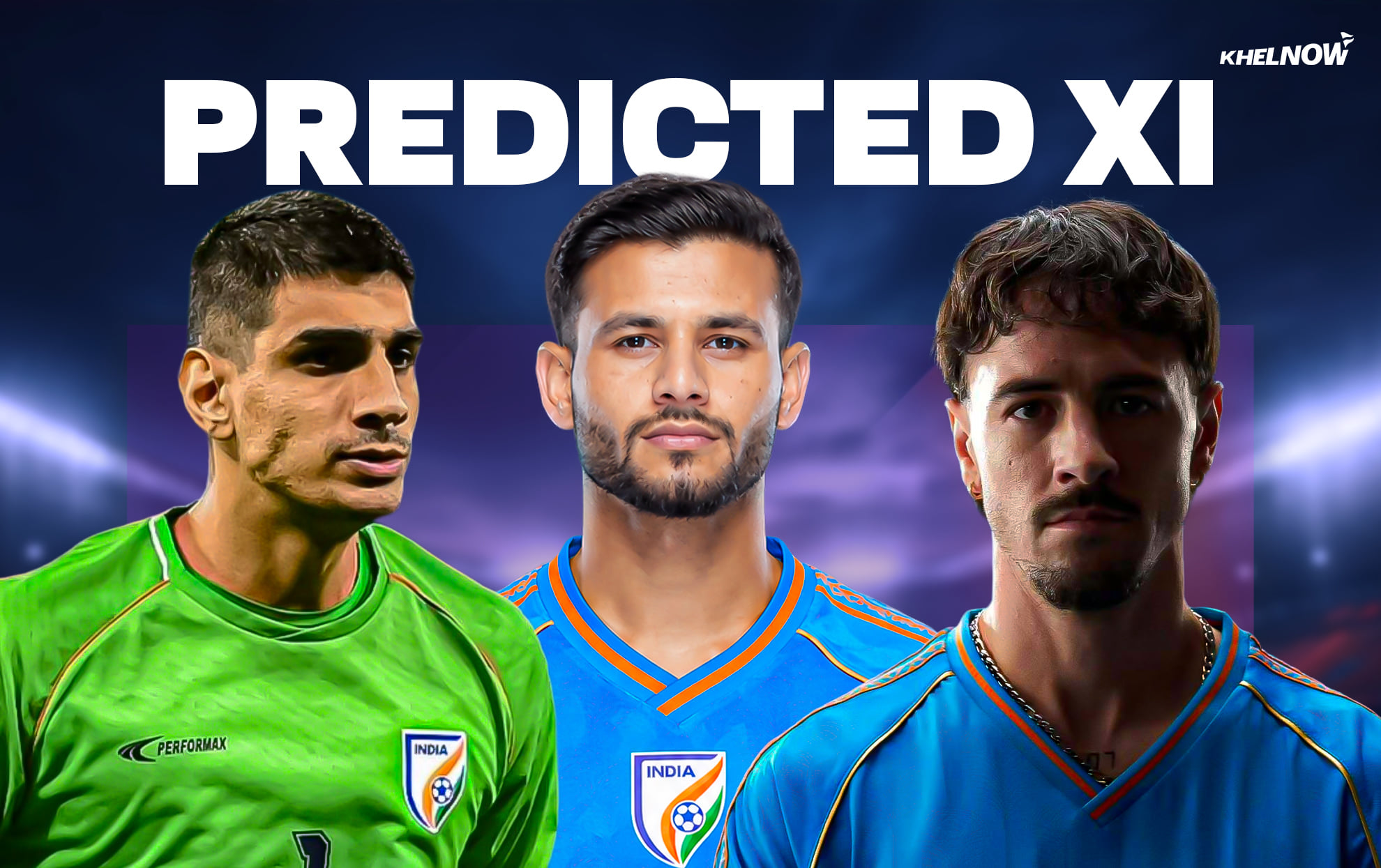 How can Indian football team line up for their international friendly against Panama?
