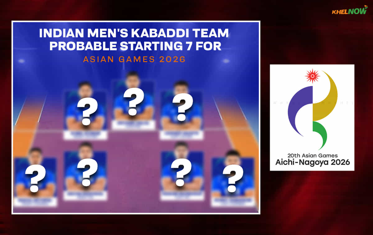 Indian men's kabaddi team probable starting 7 for Asian Games 2026