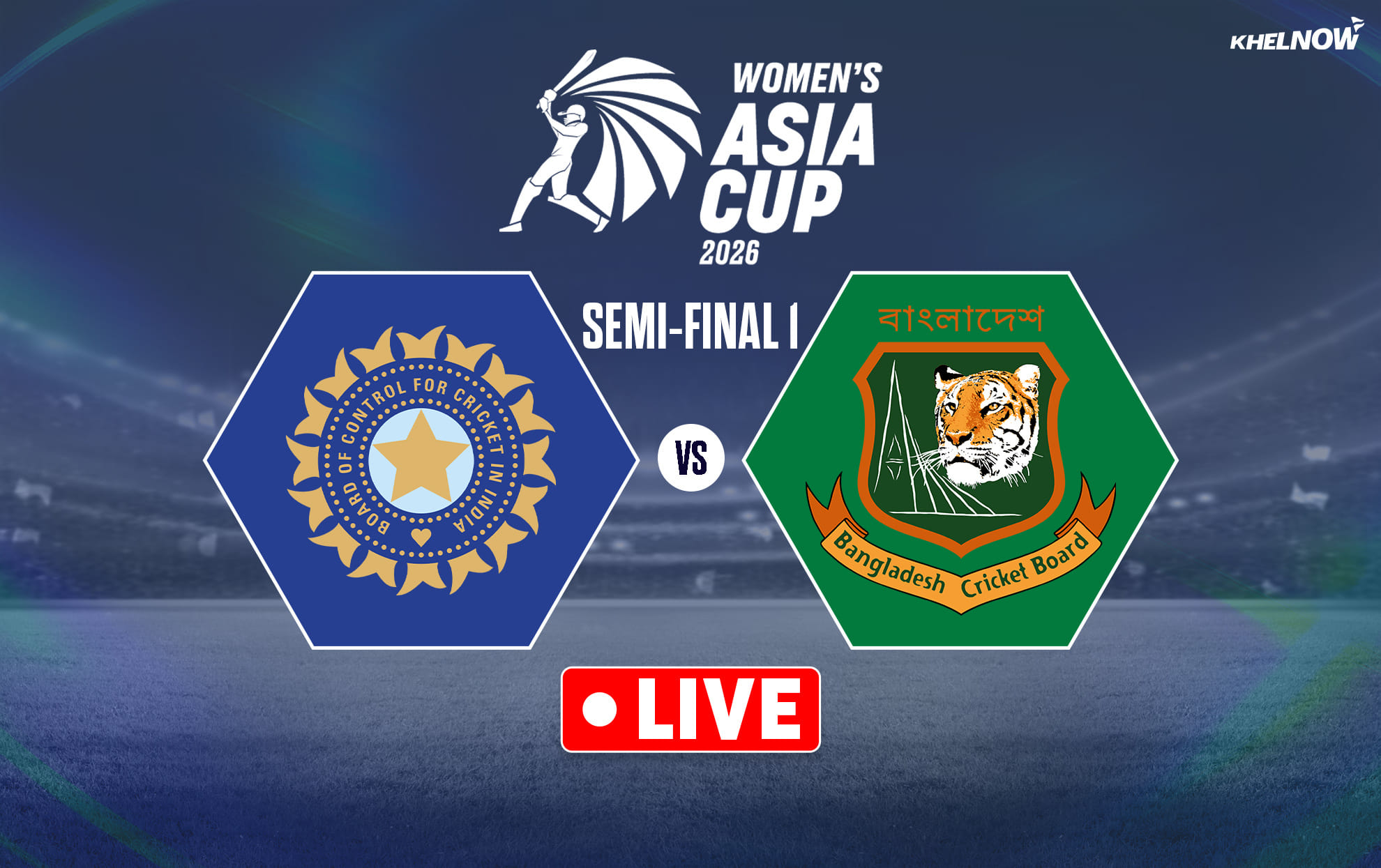 IND-W vs BAN-W Live Updates: Follow Match 13 of Women's Asia Cup 2026
