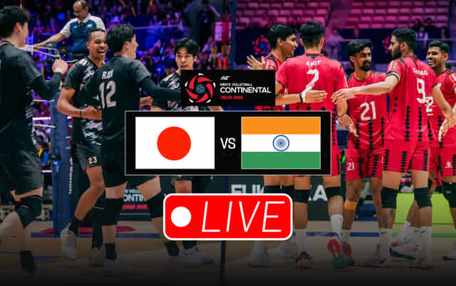 Japan vs India quarter-final live streaming, TV channels, where & how to watch AVC Men’s Volleyball Continental Championship 2026