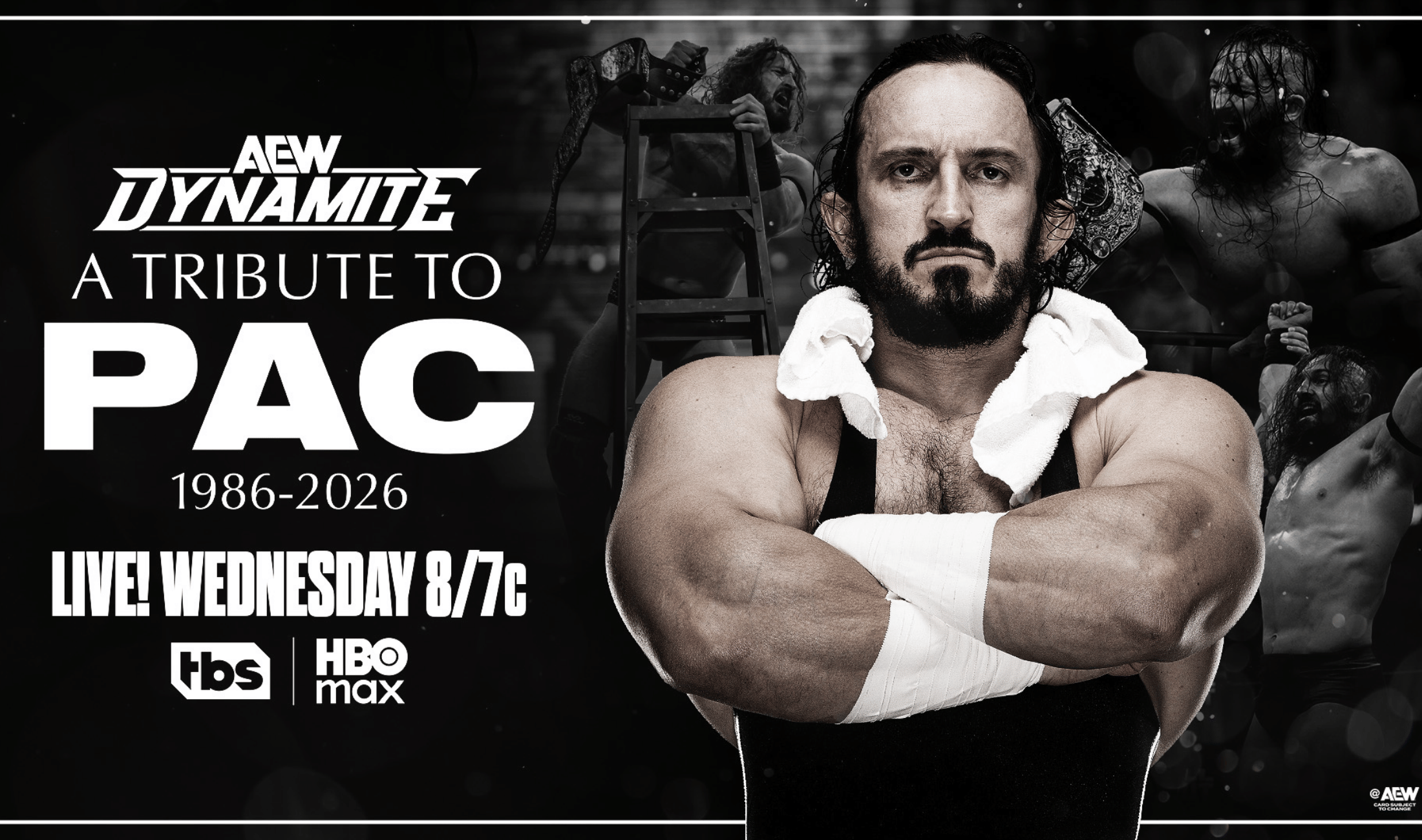 AEW Dynamite A Tribute to PAC (September 30, 2026) - Preview, start time & where to watch