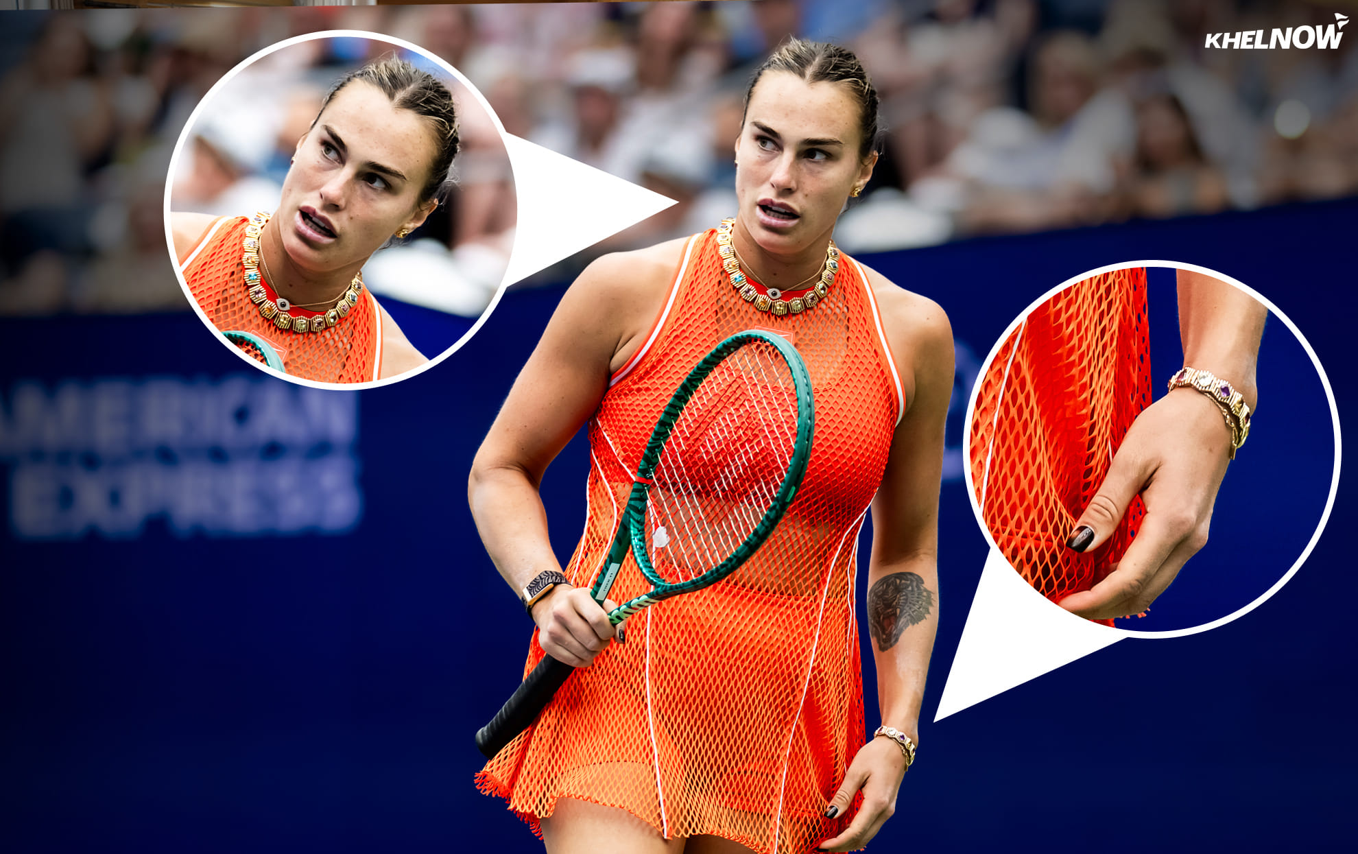 Aryna Sabalenkas look at US Open 2026: Basketball-inspired kit, 127-carat jewellery, sapphires & more